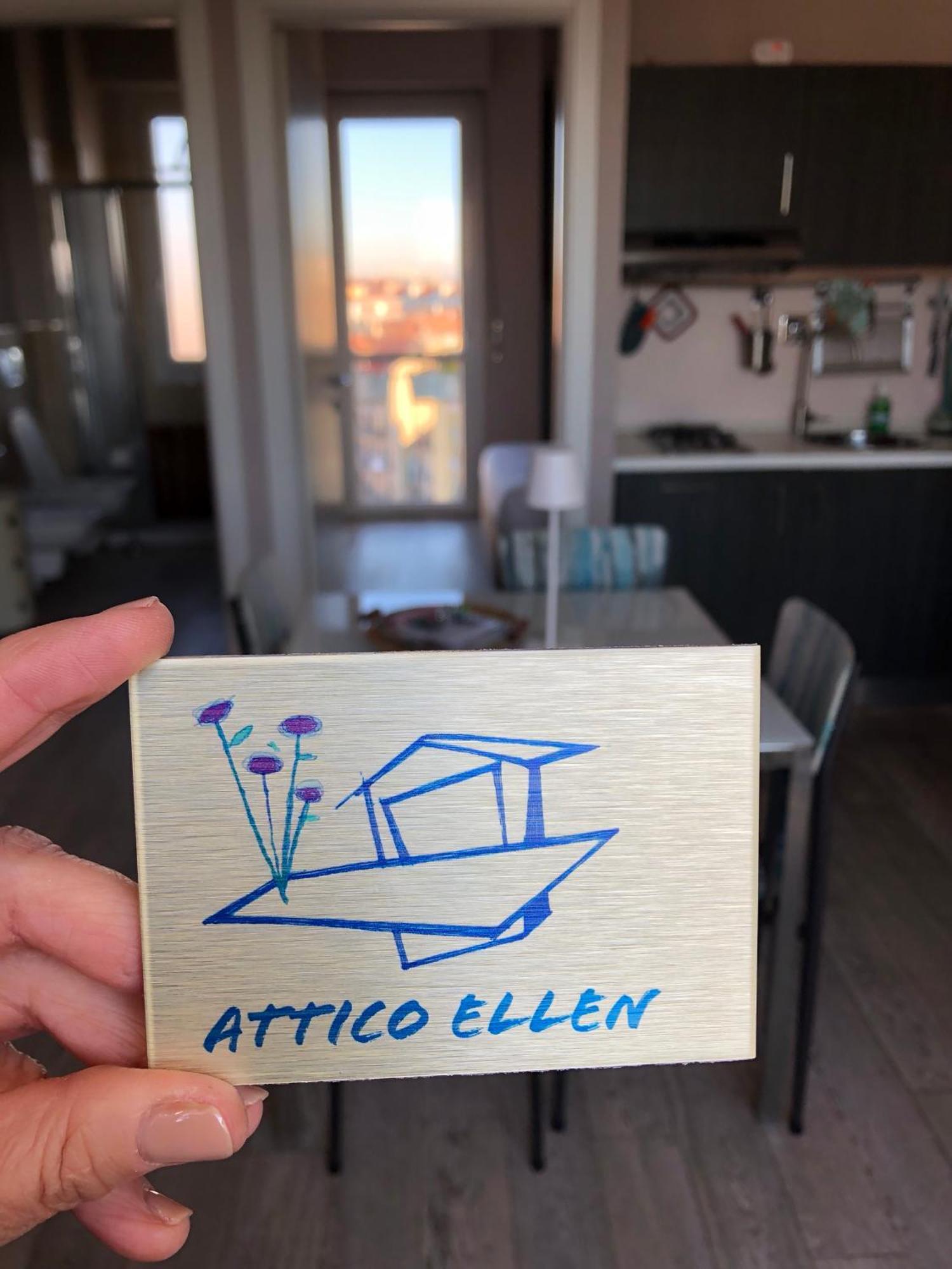 Attico Ellen Terrazza Con Vista Apartman Torino Kültér fotó