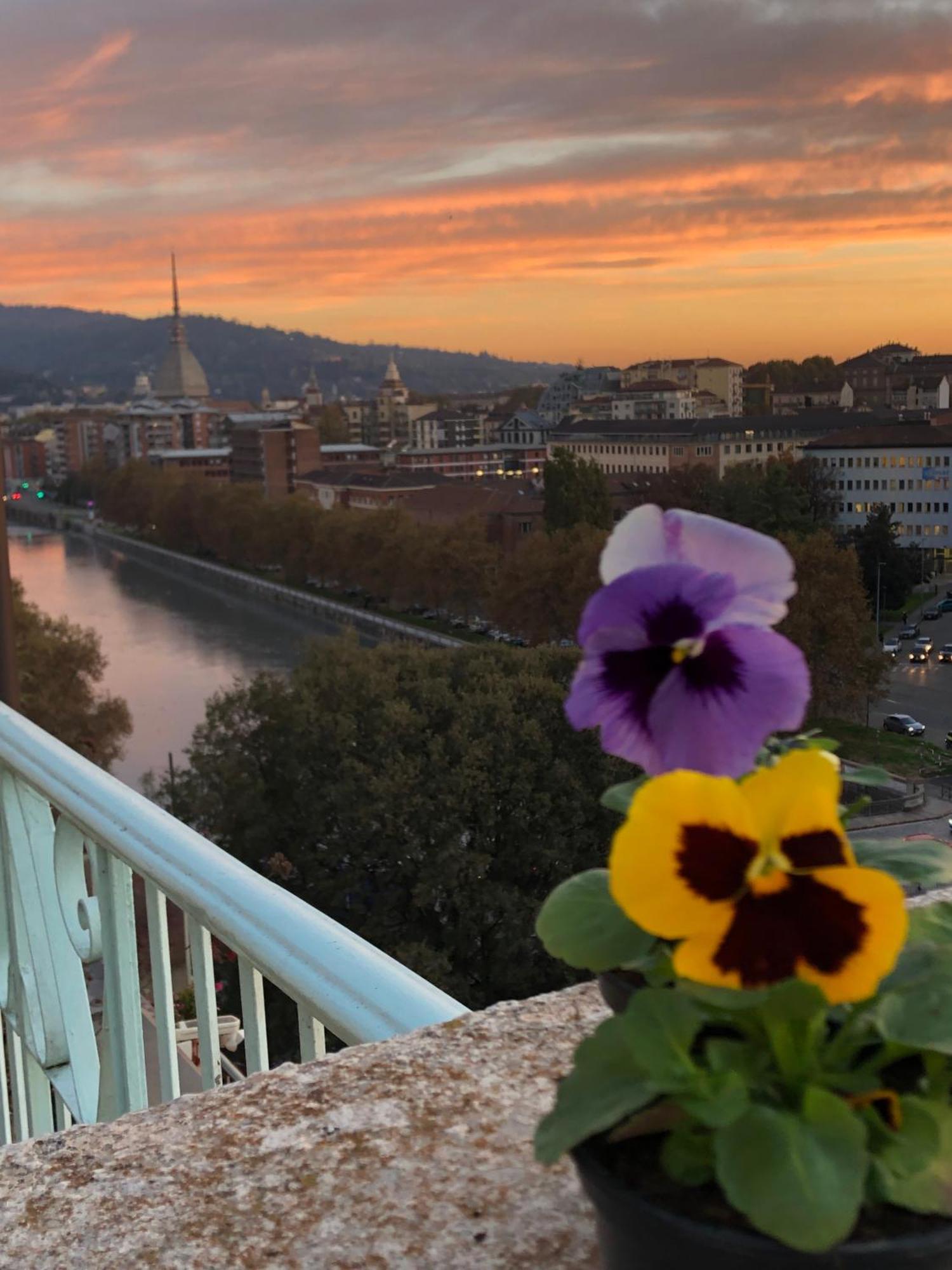 Attico Ellen Terrazza Con Vista Apartman Torino Kültér fotó
